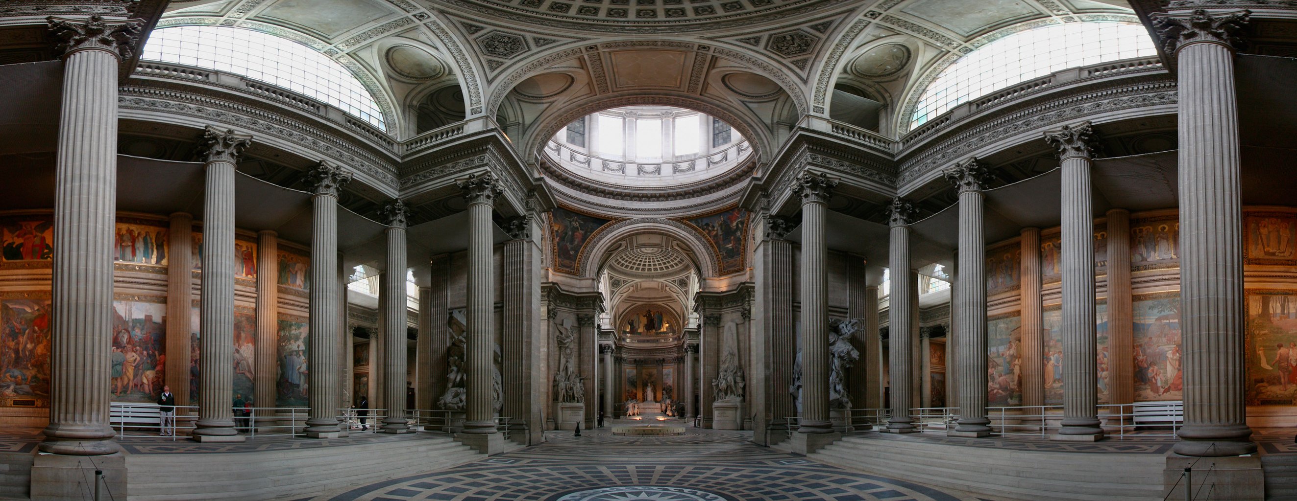 Vue panoramique du Panthéon